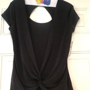 NWT AB Studio cap sleeve top